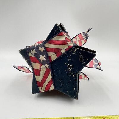 STACKED STAR BOX PATRIOTIC DECOR