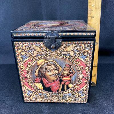 Peppino Limited Edition Musical Monkey Jack in the Box by Faith Wick