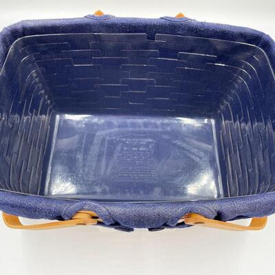 LONGABERGER 1995 â€œGIVE THE DOG A BONEâ€ DOUBLE HANDLED BASKET