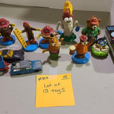 Lot of 13 Assorted Toys -Item #393