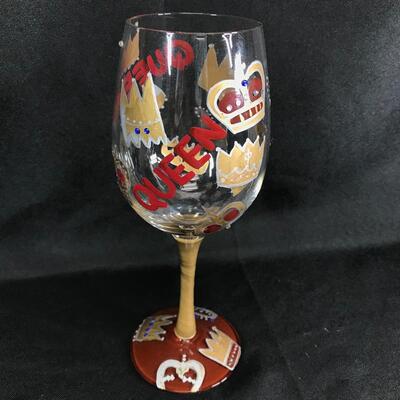 Lolita Queen Decorative Wine Glass