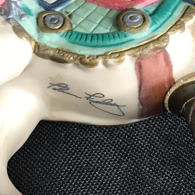 Tobin Fraley Signed Limited Edition Carousel Horse 2242/17500