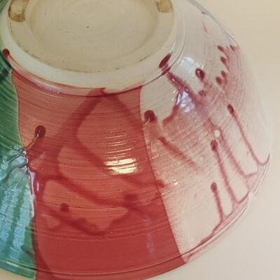 #8 Large Sandra Miller Pottery Bowl