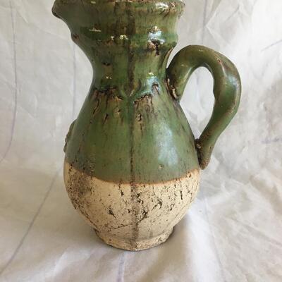 9 inches clay Pitcher 