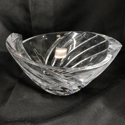 Lenox 10â€ Breezers Hand-Cut Crystal Bowl NIB