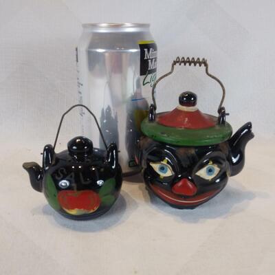 Old Japan Red Ware - Salt & Pepper Shakers