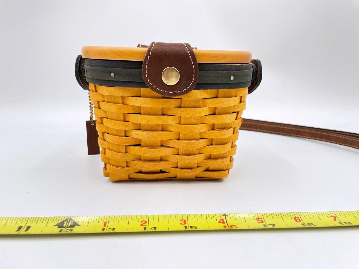 KIDDIE PURSE LINER & HANDLE TIE for your Longaberger Basket, w/Treasure  Pocket | eBay