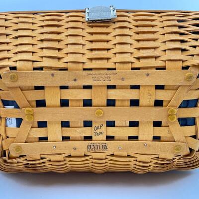 LONGABERGER 2000 COLLECTORâ€™S CLUB â€œSPRING MEADOWâ€ BASKET