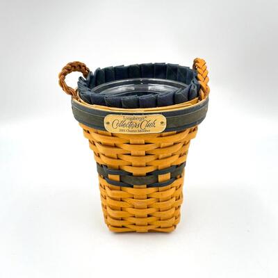 LONGABERGER 2001 COLLECTORâ€™S CLUB â€œRENEWALâ€ BASKET