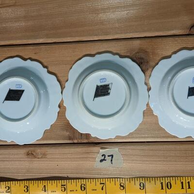 Czechoslovakia Carlsbad porcelain ashtrays