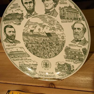 Civil War Centennial Plate