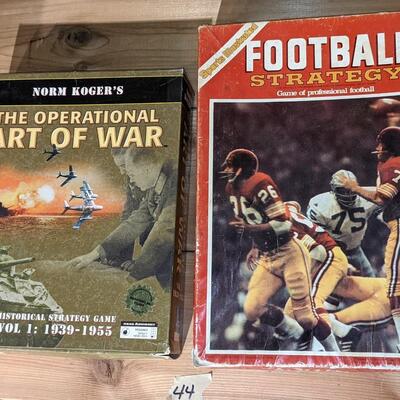 The Operation of War and today's version, Football