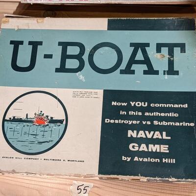 Rare U-Boat Naval game