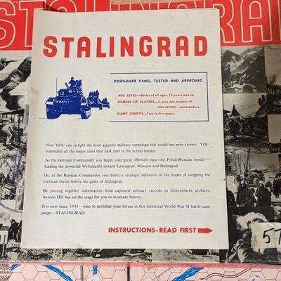 Stalingrad game, not so much of a game back then