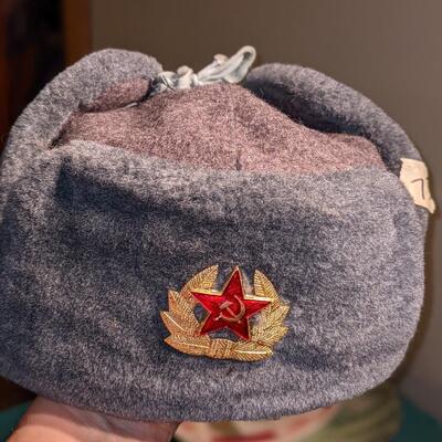 Genuine Russian Ushanka Military hat