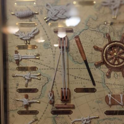 Very nice quality sailing ship component identification 