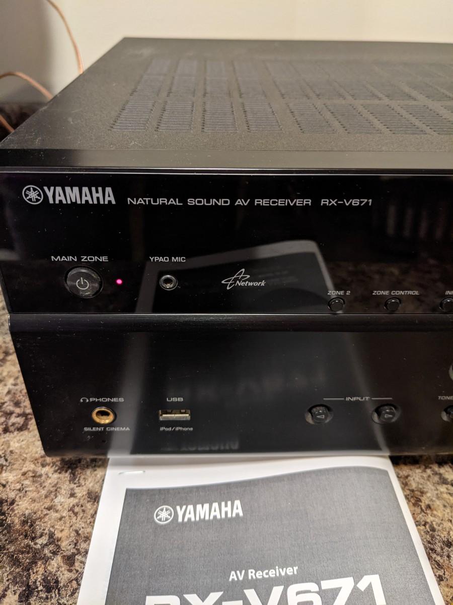Yamaha RXV671 Receiver