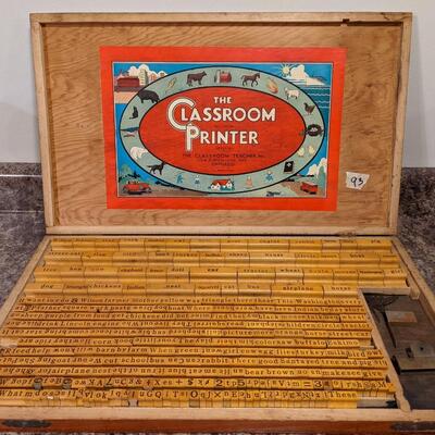 Rare antique and in nice shape Classroom Printer