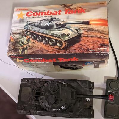 Very rare Radio Shack Radio controlled combat tank