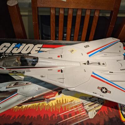 Original box GI Joe Combat Jet Skystriker xp-14f, the real deal!