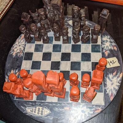 Exquisite chess set