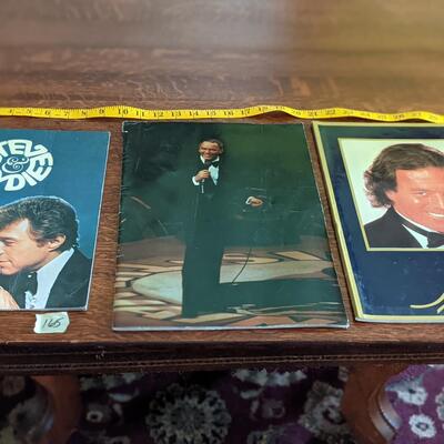 Autographed Steve and Eydie, Frank Sinatra, and Julio Eglesia