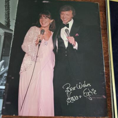 Autographed Steve and Eydie, Frank Sinatra, and Julio Eglesia