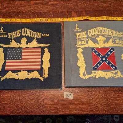 Antique Union aand Confederacy Books