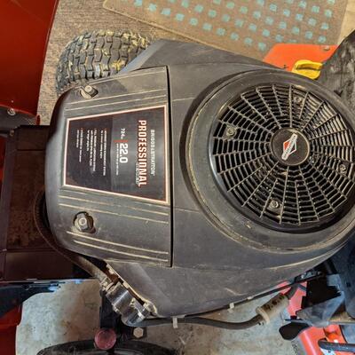 Minimally used Simplicity Regent 18hp, 38" mower deck