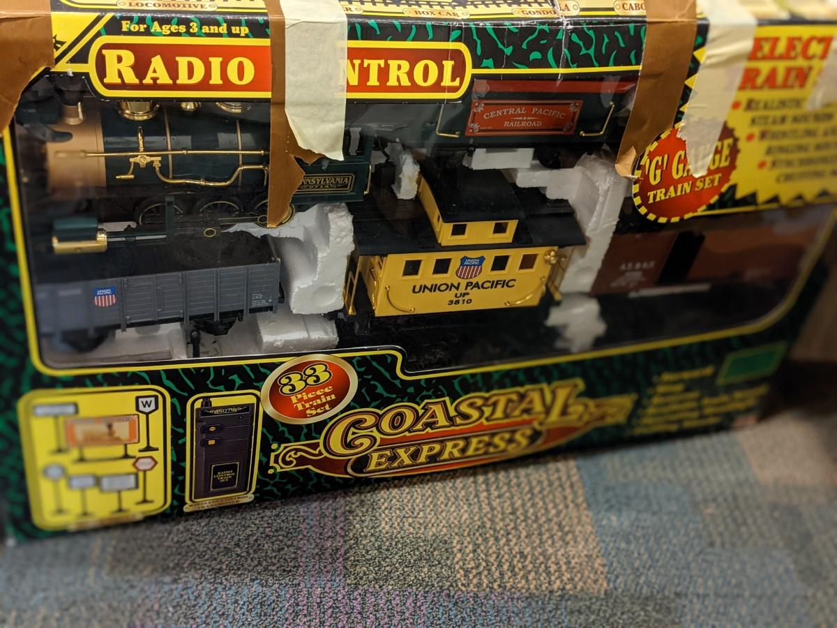 Radio controlled Coast Express train set
