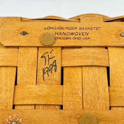 LONGABERGER 1998 FATHERâ€™S DAY â€œFINDERS KEEPERSâ€ BASKET