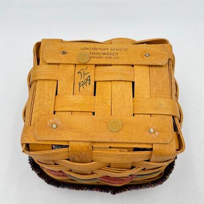 LONGABERGER 1998 FATHERâ€™S DAY â€œFINDERS KEEPERSâ€ BASKET