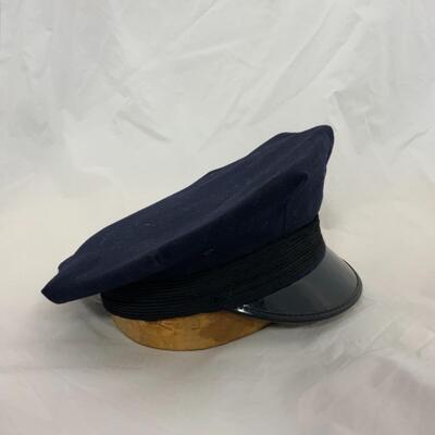 -16- VINTAGE | Policemanâ€™s Hat | Hat Form