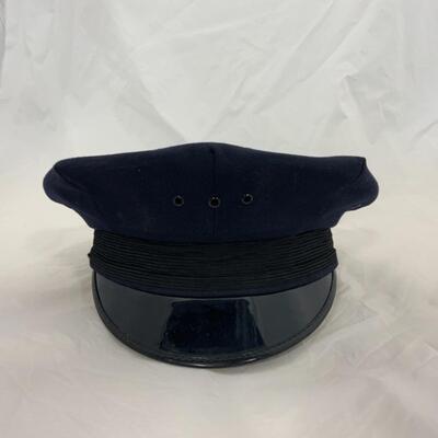 -16- VINTAGE | Policemanâ€™s Hat | Hat Form