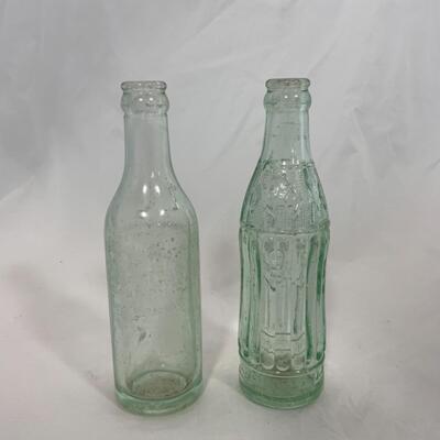 -30- VINTAGE | Two Ripon Bottles | Soda | Issues