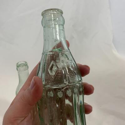 -30- VINTAGE | Two Ripon Bottles | Soda | Issues