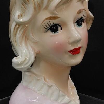 #13 Vintage Blonde Teenage Caffco Headvase