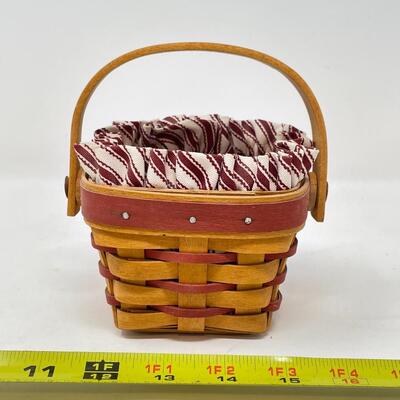 LONGABERGER 1995 SWEETHEART “SWEET SENTIMENTS” BASKET