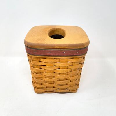 LONGABERGER 1994 FATHERâ€™S DAY TISSUE BASKET