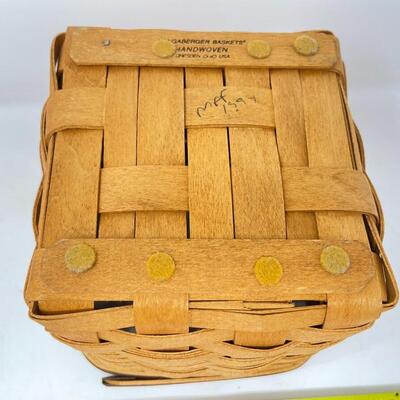 LONGABERGER 1994 FATHERâ€™S DAY TISSUE BASKET