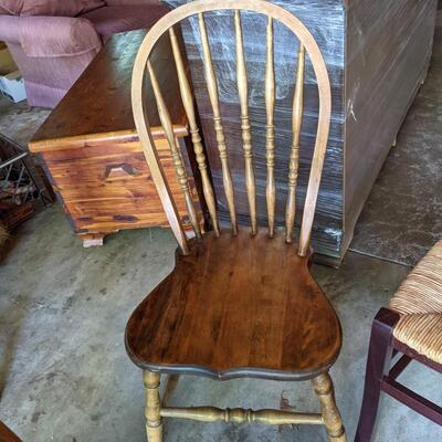Solid Antique Chair