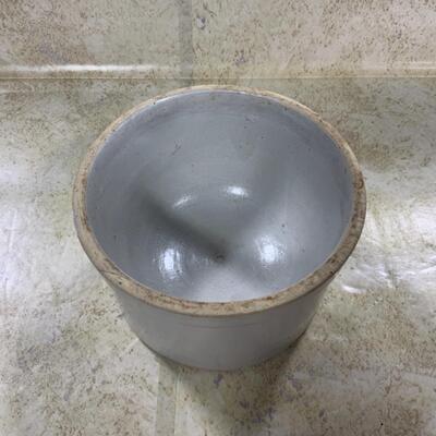 -38- VINTAGE | Small Stoneware Butter Crock