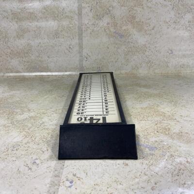 -41- VINTAGE | Currier Manufacturing | Gasoline Chart | Petroleum