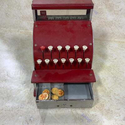 -43- VINTAGE | Childrenâ€™s Un-Branded Cash Register