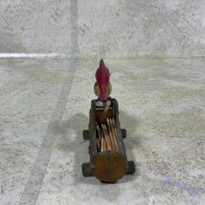-45- VINTAGE | Woodpecker Toothpick Dispenser