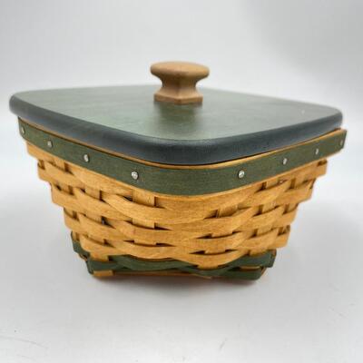LONGABERGER 2006 â€œLUCKY TWISTâ€ BASKET W/ LID