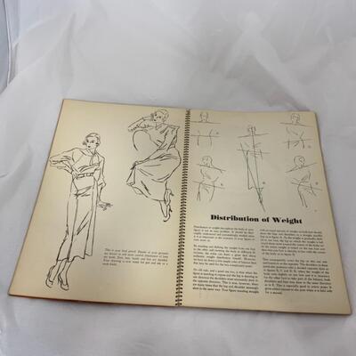 -79- VINTAGE | 1935 | How to Draw Fashion Figures Book