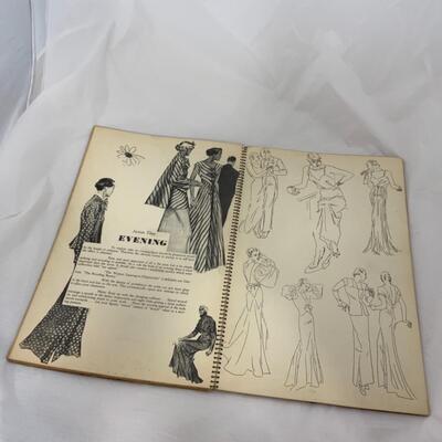 -79- VINTAGE | 1935 | How to Draw Fashion Figures Book