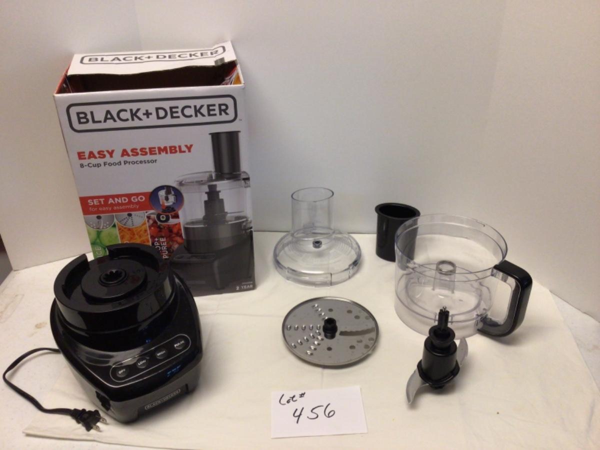 D456Black & Decker 8 Cup Food Processor