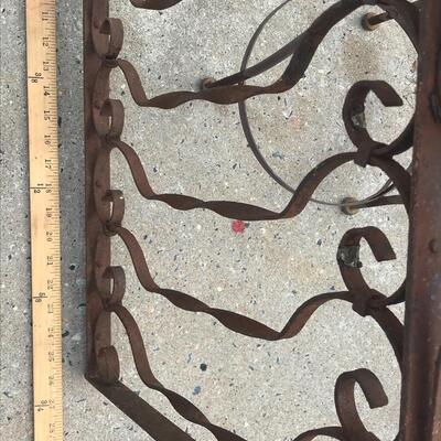 Lot 80G:  Antique Wrought Iron Gate